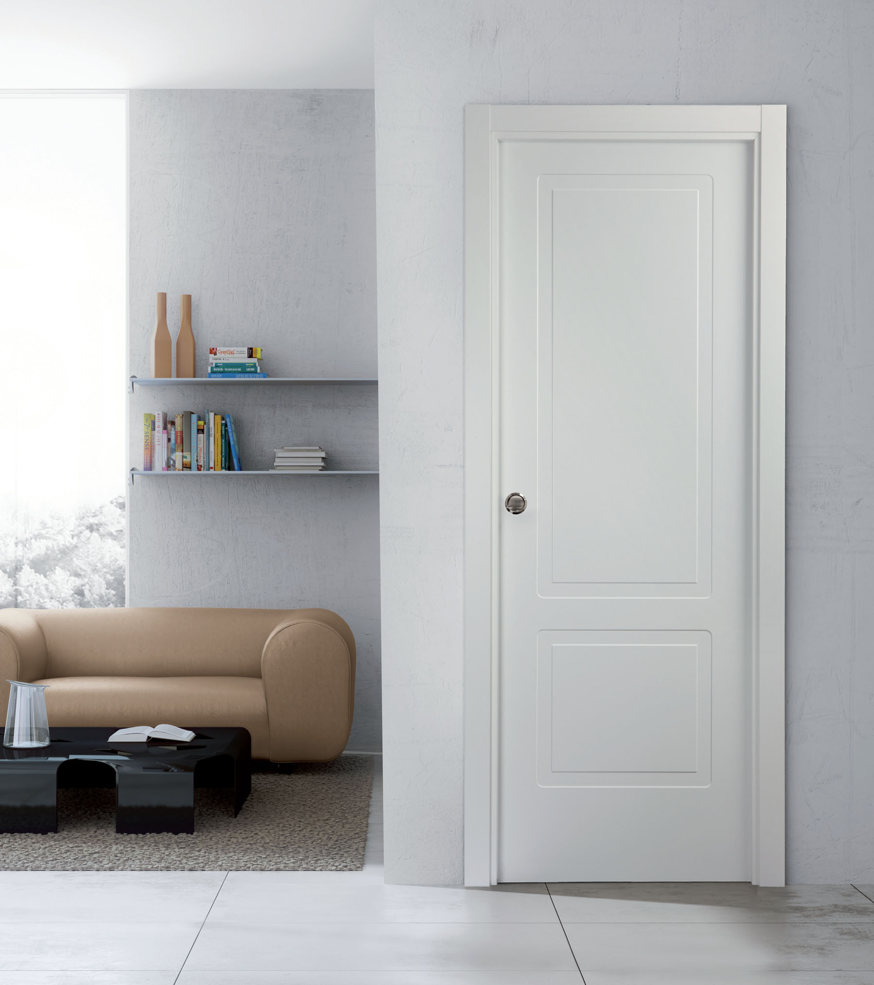 Puertas Olamendi | Puertas blancas versus Puertas tono madera